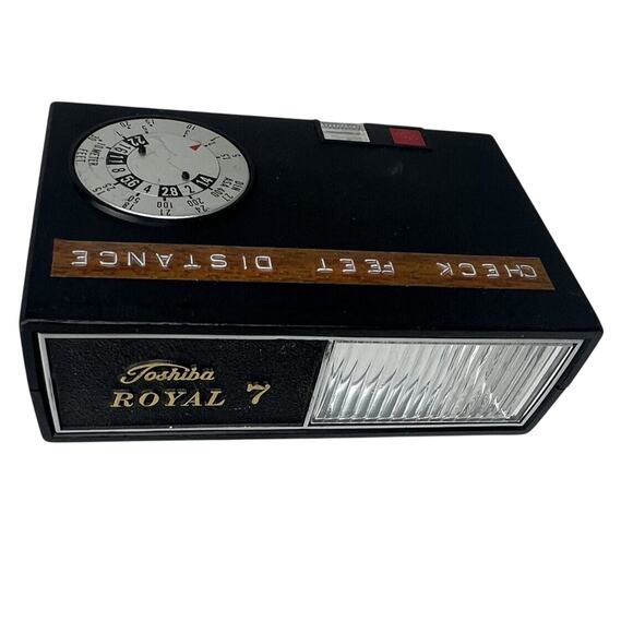 Vintage Toshiba Royal 7 TS-80 Camera Flash Unit - Untested - Picture 1 of 7